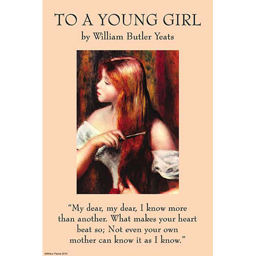 Buyenlarge To A Young Girl By William Butler Yeats Vintage