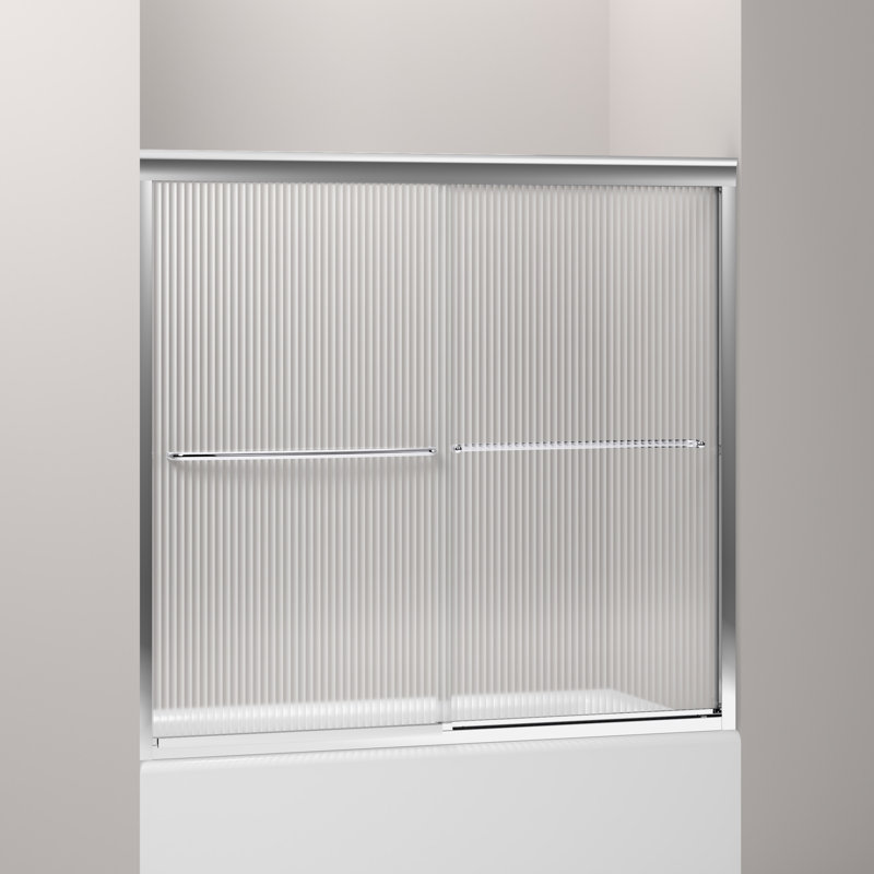 Kohler Fluence 57 X 55 75 Bypass Bath Door With Cleancoat