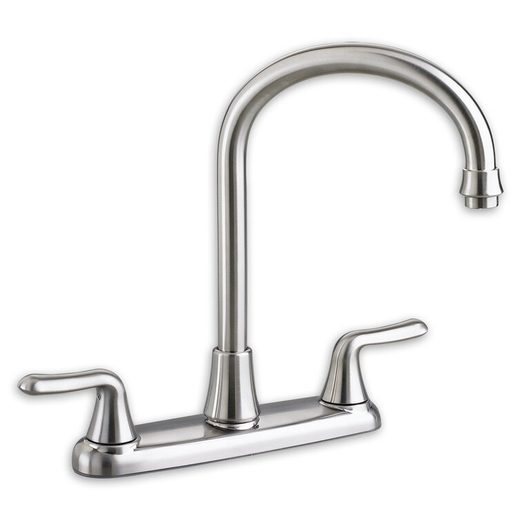 American Standard Colony Soft Double Handle Kitchen Faucet & Reviews ...