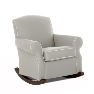Marlowe Rocking Chair With Contrasting Welt by Wayfair Custom Upholstery™ Discount