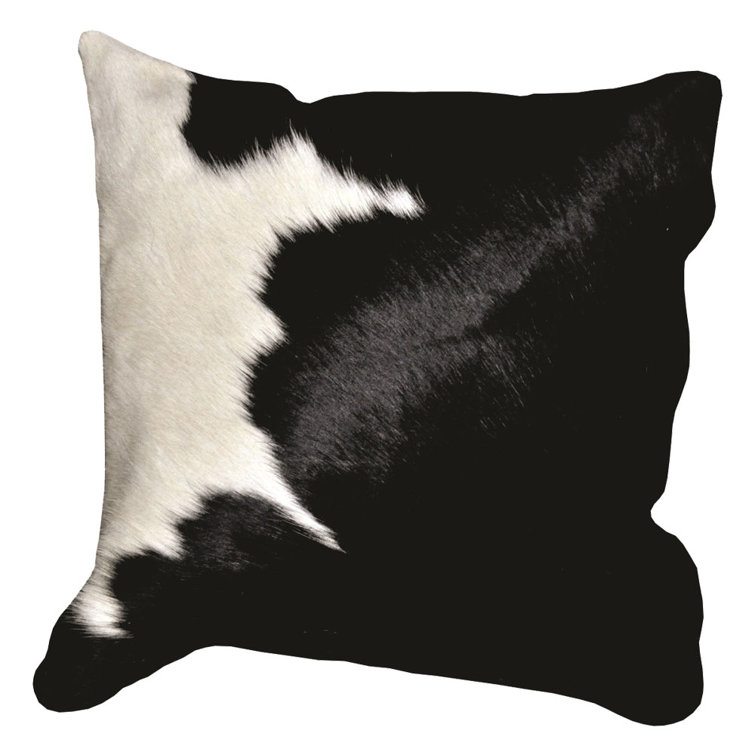 black suede throw pillows