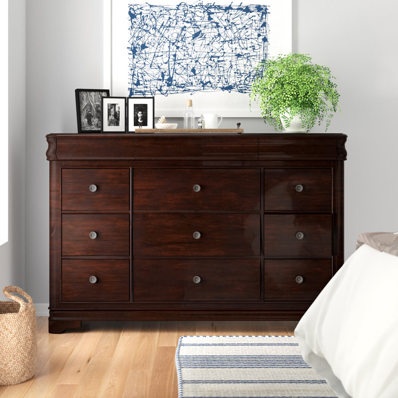 Alcott Hill Yadiel 9 Drawer Chest Reviews Wayfair