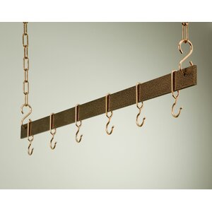 Gourmet Hanging Bar Pot Rack