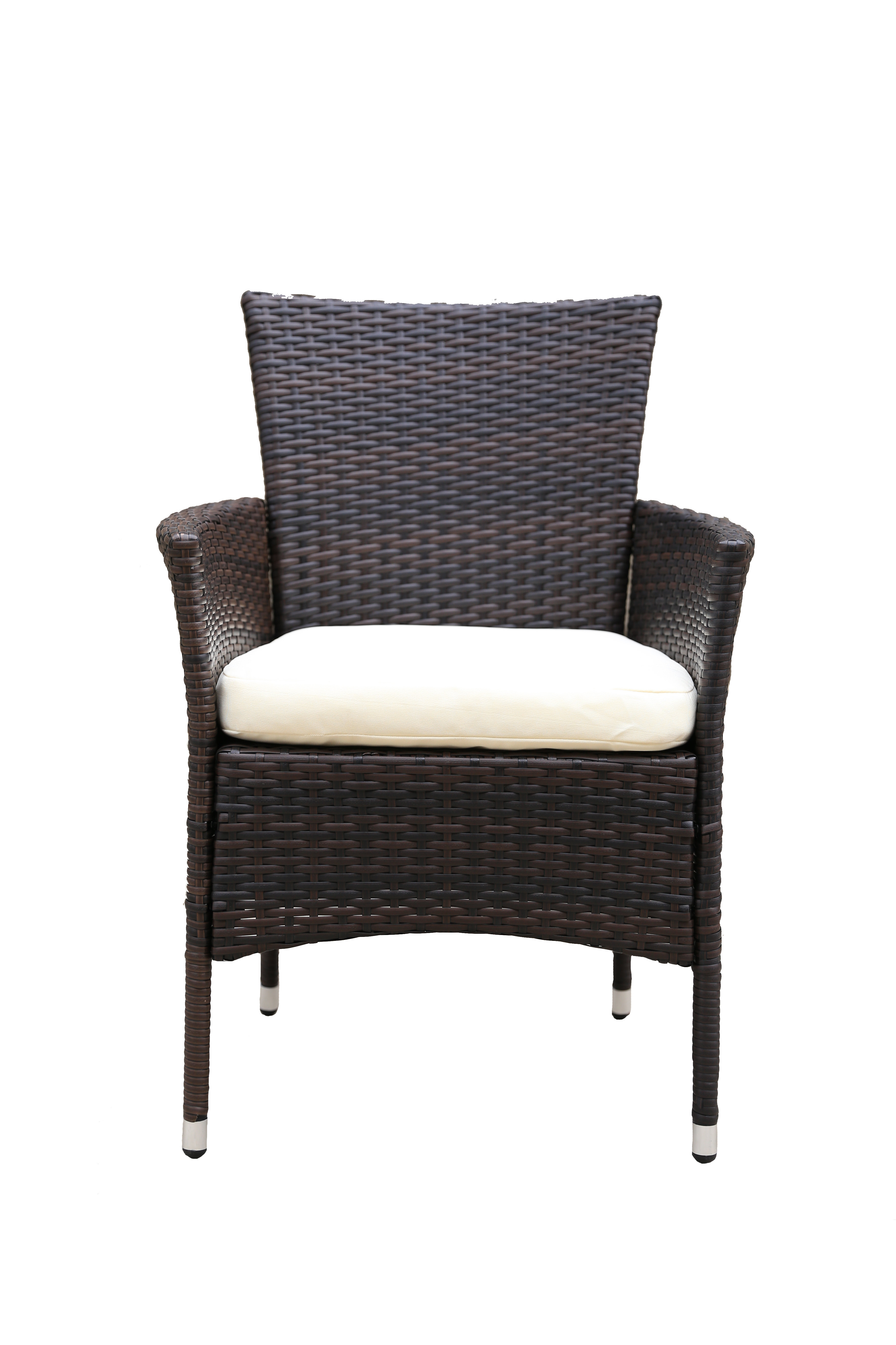 wicker loveseat and chair cushion sets on Winston Porter 2 Piece Balcony Furniture Set Outdoor Chair 2 Sets Outdoor Wicker And Rattan Dialogue Suit With Chairs And Thick Cushions Dialogue Chair Suit Is Suitable For Garden