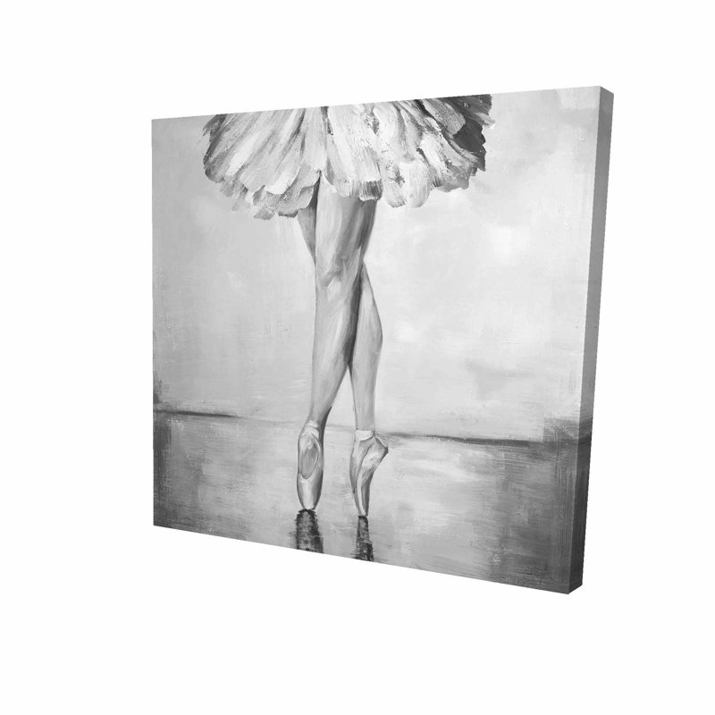 House Of Hampton Ballerina Classic Steps Oil Painting Print On