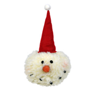 large stuffed snowman