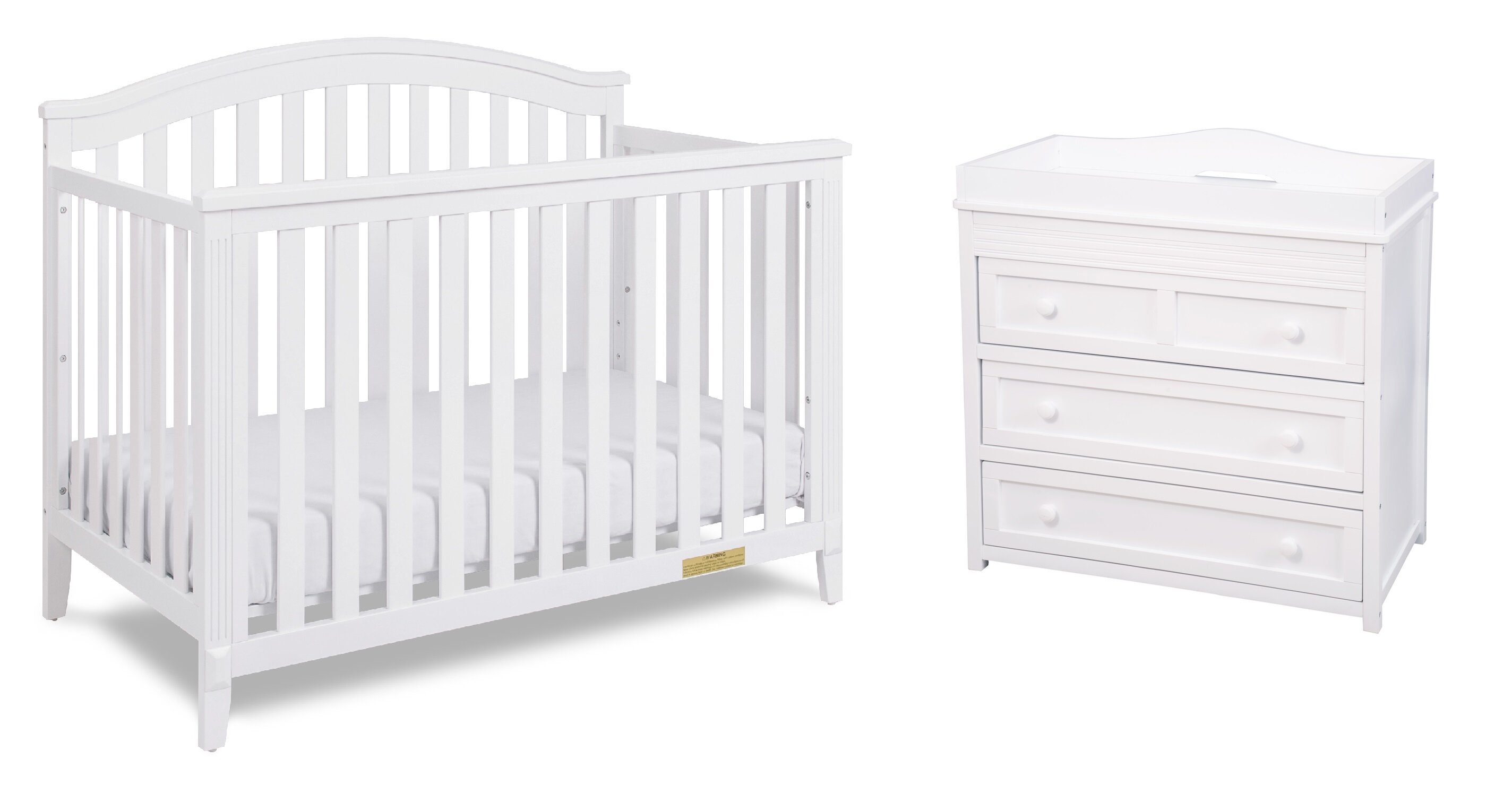 Harriet Bee Kali Convertible Standard 2 Piece Nursery Furniture