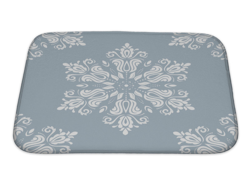 Gear New Primo Damask Pattern With Oriental Elements Bath Rug Wayfair