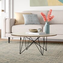 Round Hairpin Coffee Table Wayfair