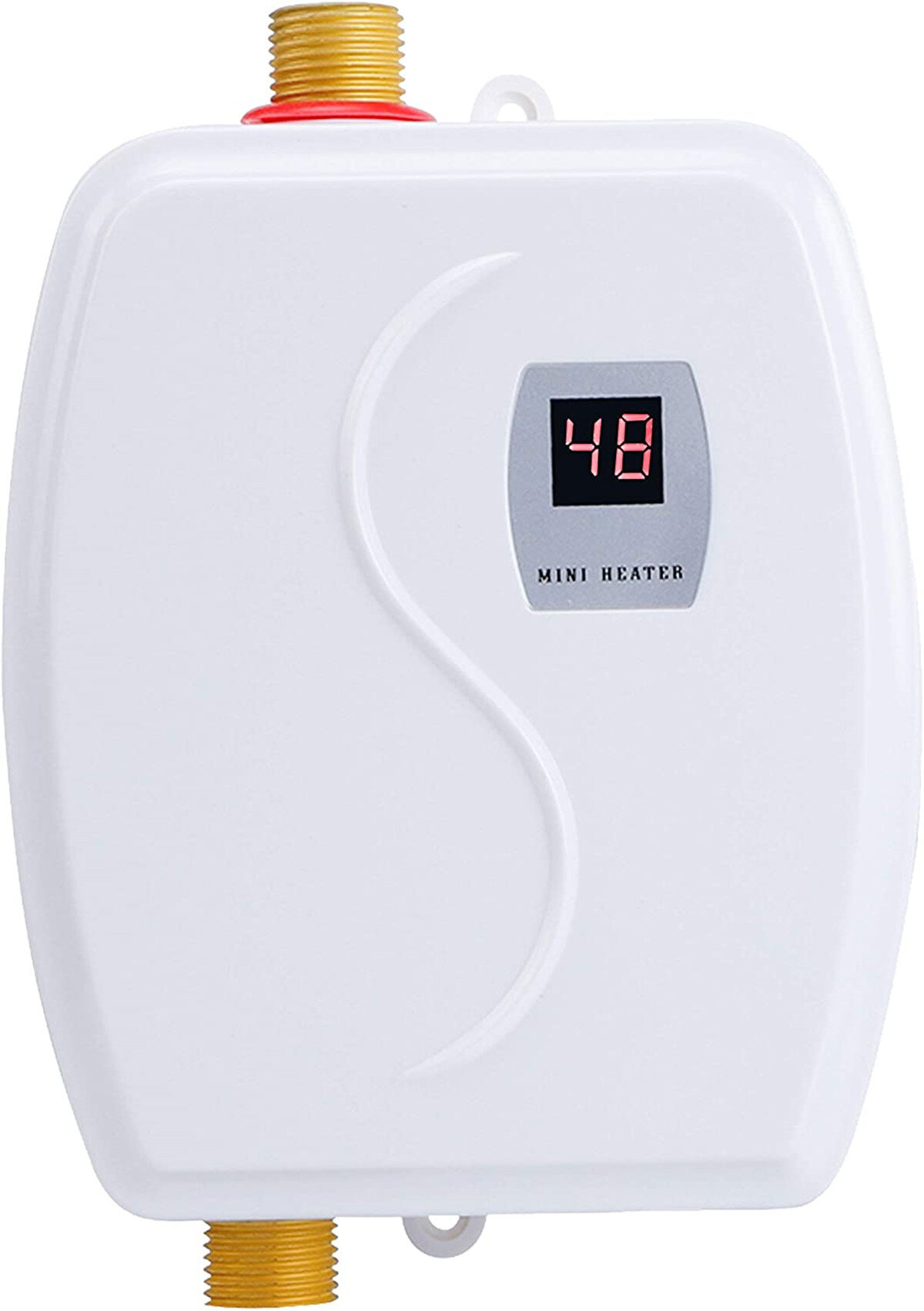 Mini Instant Electric Tankless Hot Water Heater Shower Kitchen 110V-220V