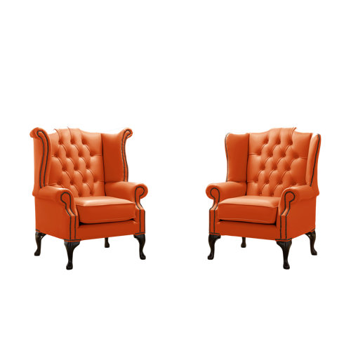 Belfield 2 Piece Wingback Chair Set Astoria Grand