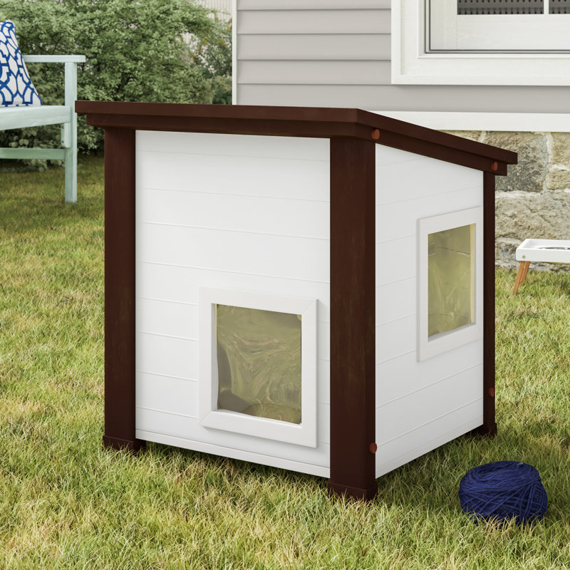 Maisonnette Chat Lodge 77x50x73cm Black Friday Chats Magasins Animaux Specialises Chats Chiens Aquariophile Animal Co