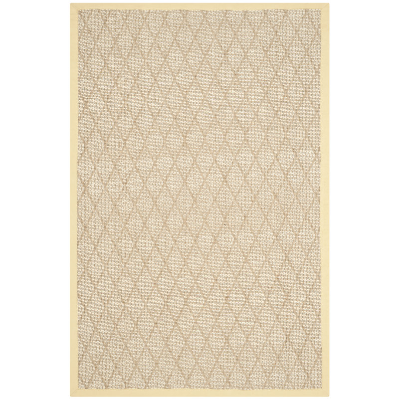 Darby Home Co Geometric Handmade Flatweave Jute Sisal Beige Area Rug Reviews Wayfair