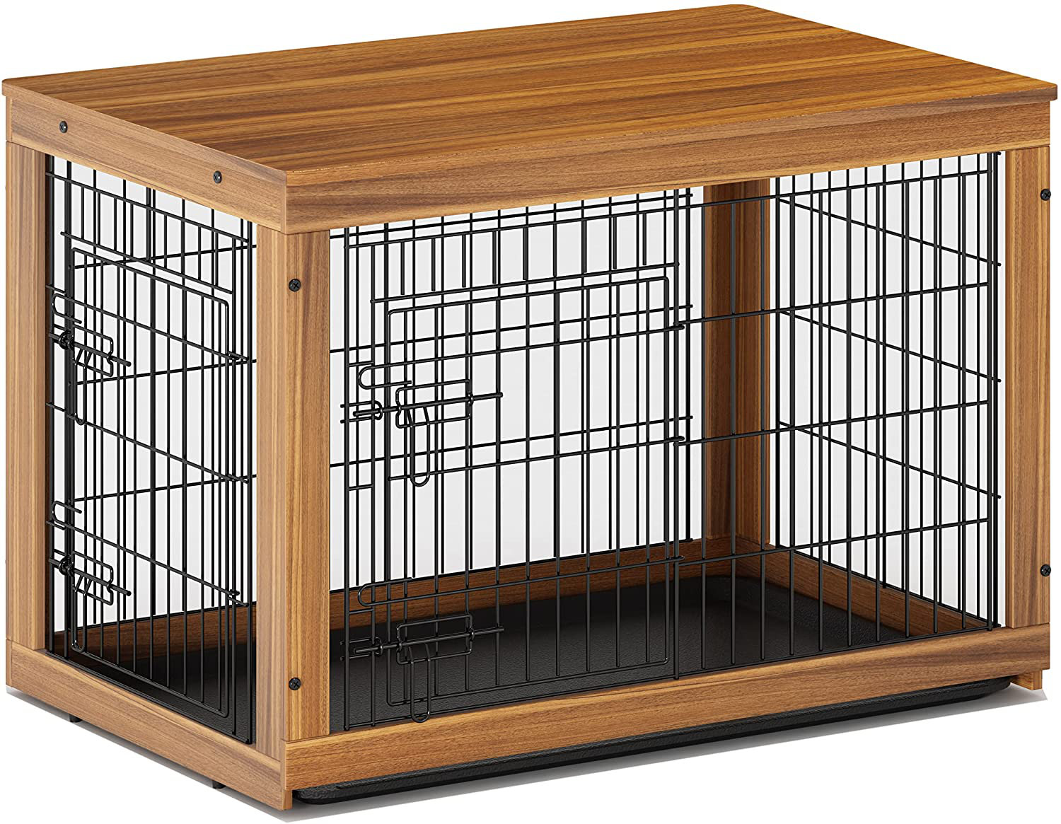 Double Dog Kennel Dog Kennel Furniture Dog Bed Wood Dog Crate Double Dog Crate Dog House Dog