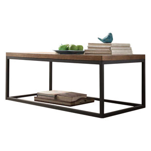 Modern Contemporary Light Oak Coffee Table Allmodern Bramble Coffee Table