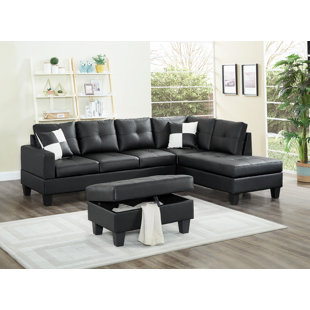 Kahoka Sectional Sofa With Ottoman by Winston Porter Fresh
