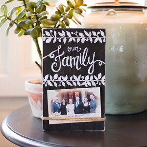 Our Family String Picture Frame