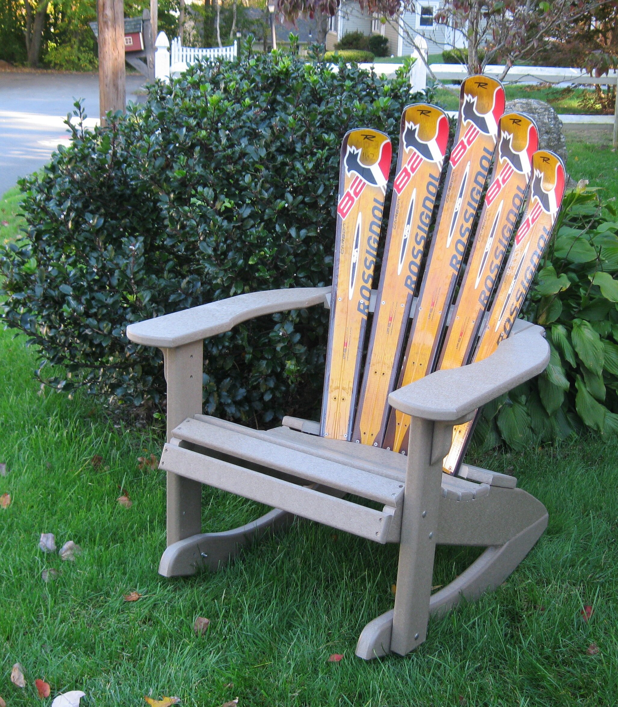 Ski Chair Snow Ski Plastic Adirondack Chair Rocker Wayfair