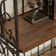Charlton Home® Hanah Iron Standard Baker's Rack with Wooden Shelves ...