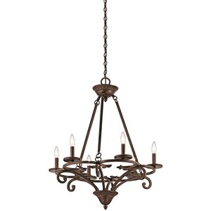 Allan 6-Light Candle-Style Chandelier