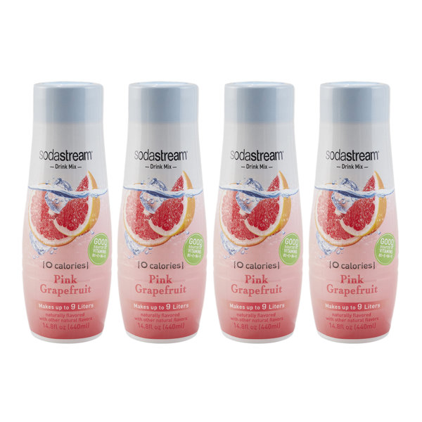 SodaStream Pink Grapefruit Zero Calorie Sparkling Drink ...
