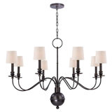 Farmhouse Rustic Shaded Chandeliers Birch Lane