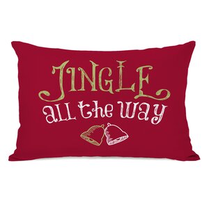 Jingle All the Way Lumbar Pillow