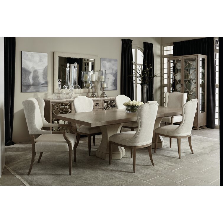 extendable 7 piece dining set