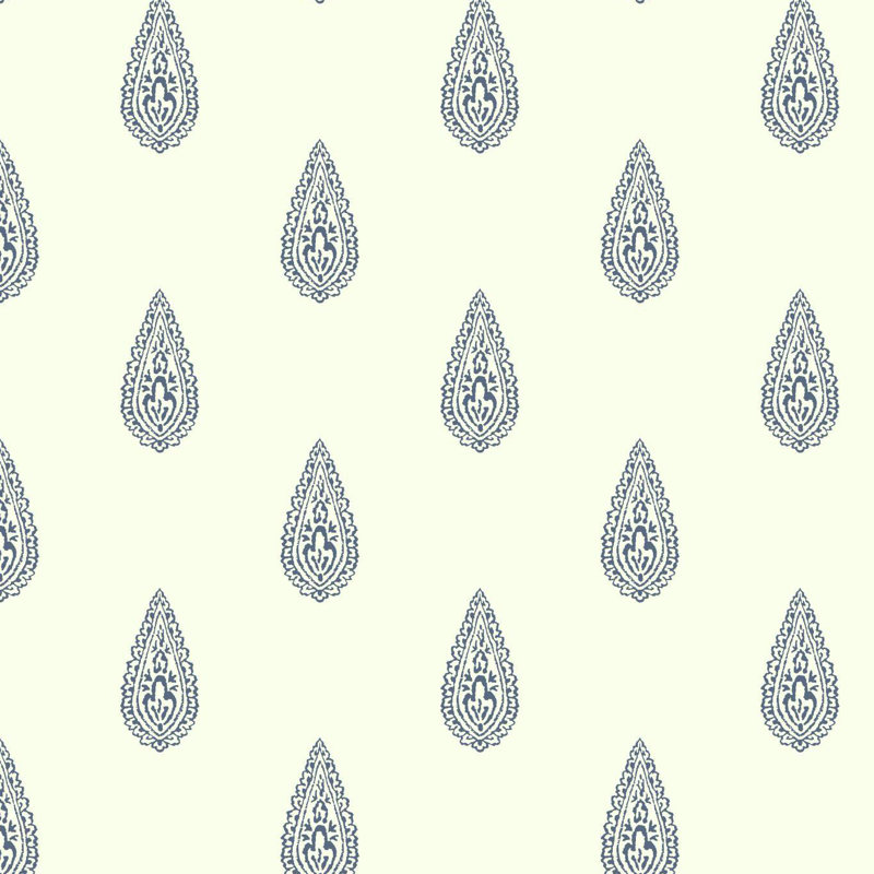 York Wallcoverings Antonia Vella 27 X 27 Teardrop Paisley