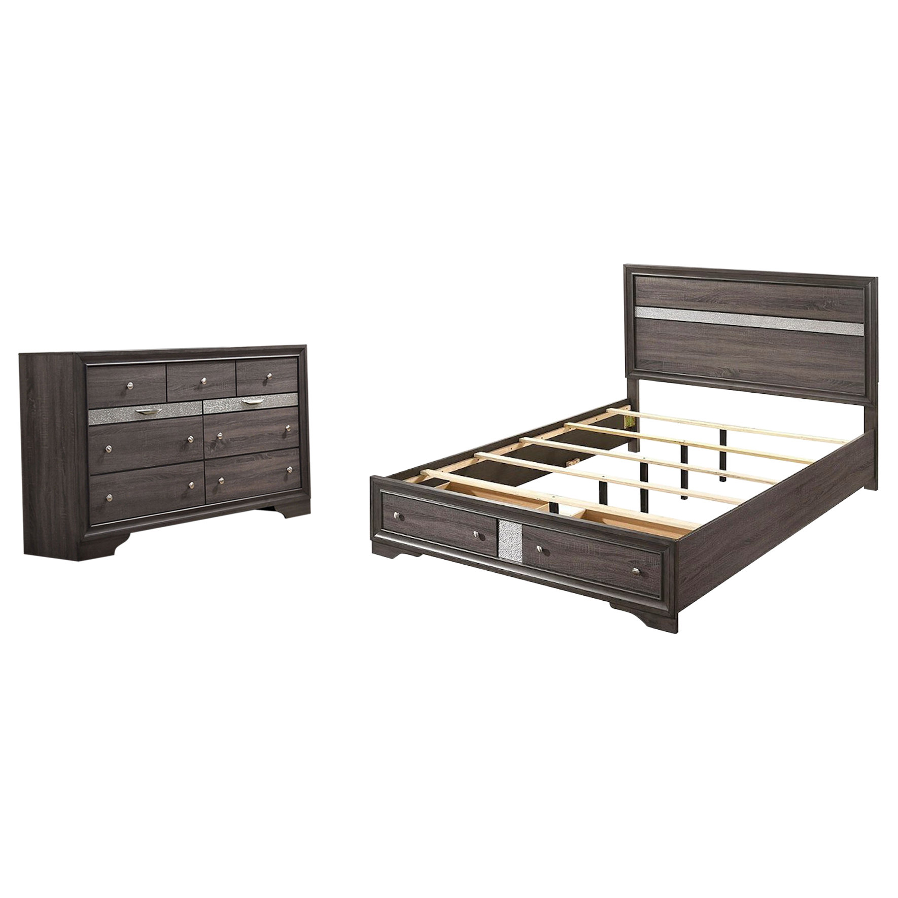 Rosdorf Park Ireneus Mote Solid Wood Configurable Bedroom Set Wayfair
