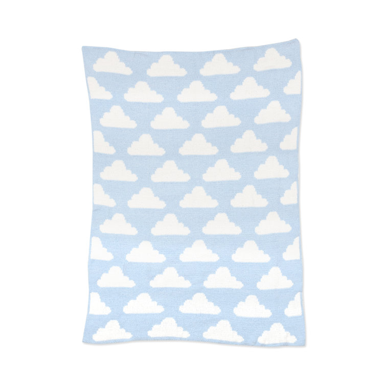 crib clouds blanket