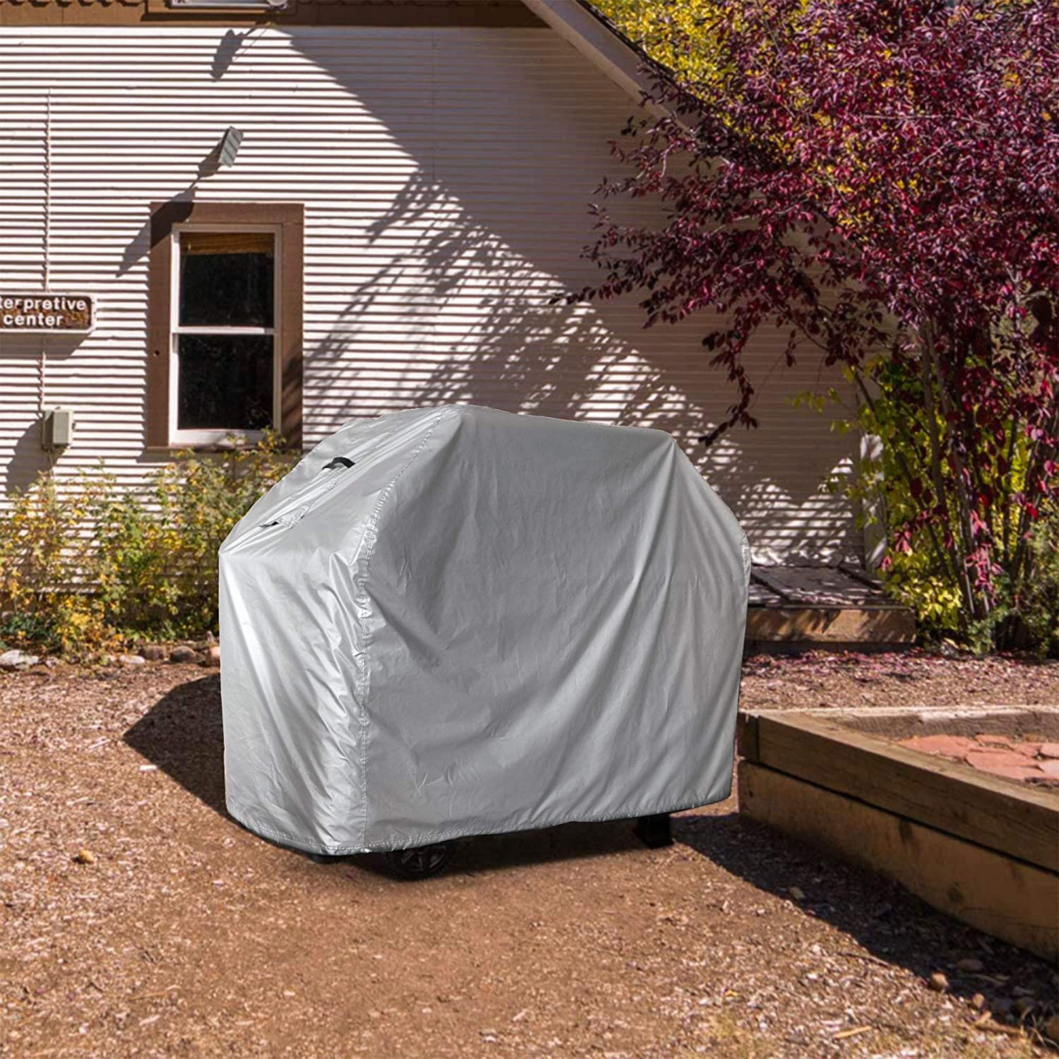 BBQ Gas Grill Cover 58" Barbecue Waterproof Outdoor Heavy Duty UV & Dust Proof