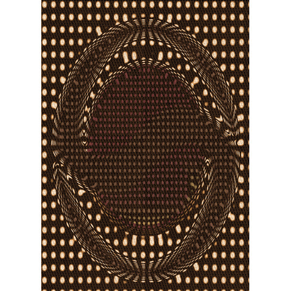 East Urban Home Northbridge Polka Dots Wool Brown Area Rug Wayfair