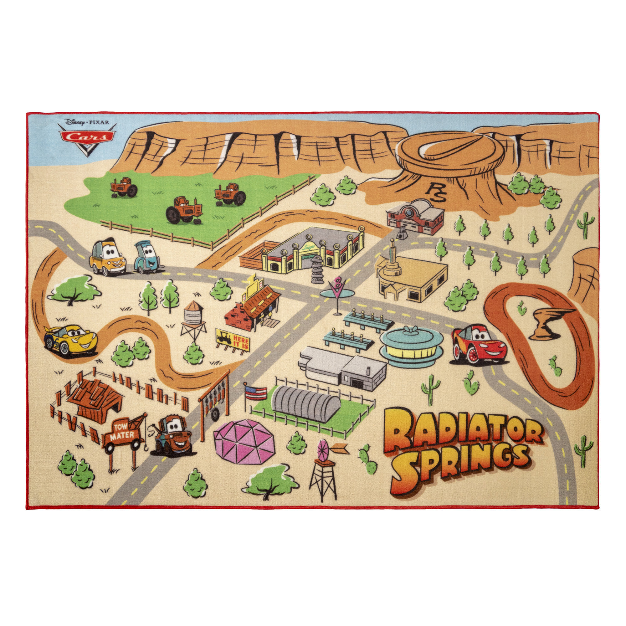 disney cars play mat rug