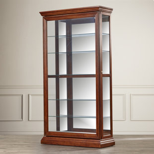 Jasper Cabinet Locking Curio Cabinet Wayfair Ca