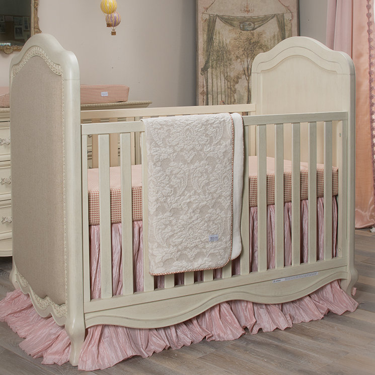 cream crib bedding set