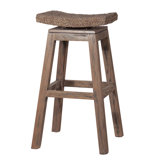 Rustic Wicker Rattan Bar Stools You Ll Love In 2020 Wayfair