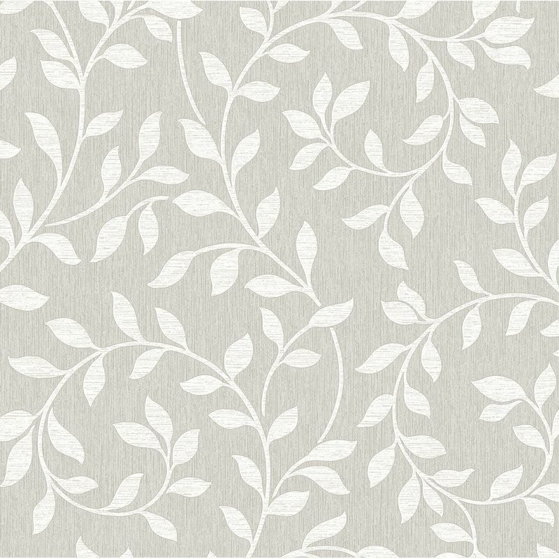 Charlton Home Petworth Leaf Trail 33 L X 20 5 W Wallpaper Roll