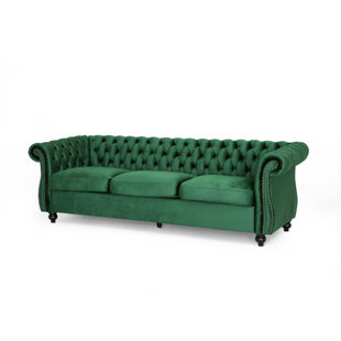 Chesterfield Velvet Sofas You Ll Love Wayfair Quickview