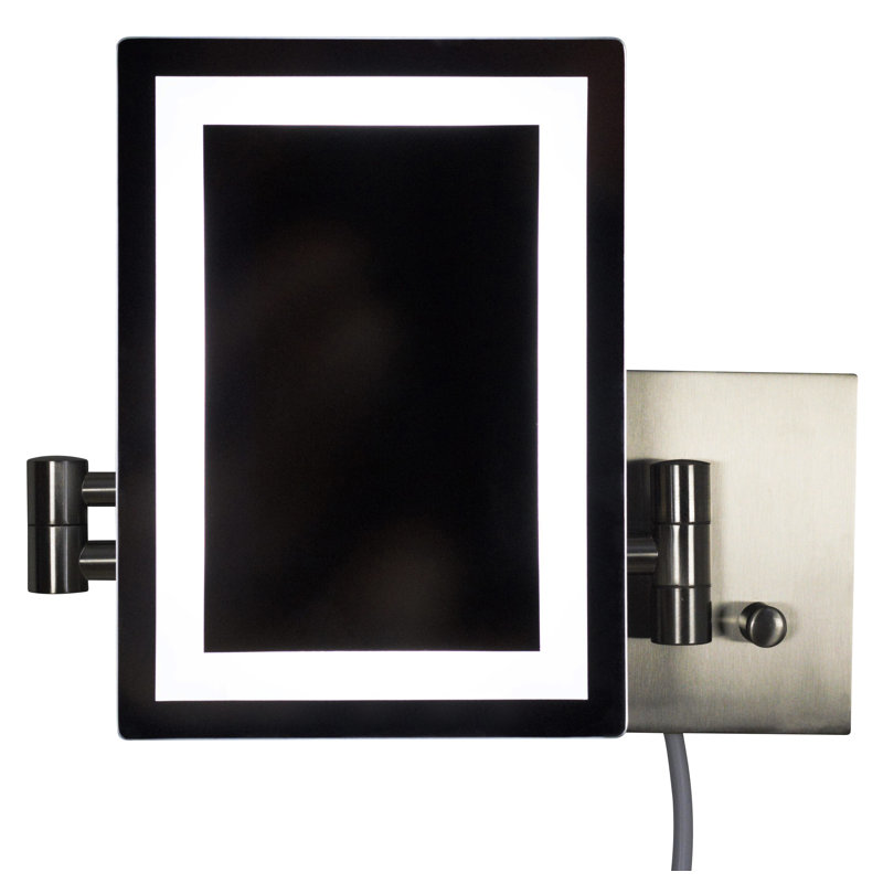 Royalpurplebathkitchen Mccroskey Rectangle Brass Led Wall Mount