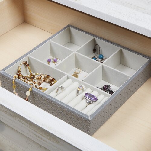 Wayfair Basics 8 Compartment Jewelry Organizer Tray Reviews