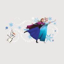 Disney Frozen Anna Elsa Spring Time Removable Wall Decal Stickers Mural Licensed 