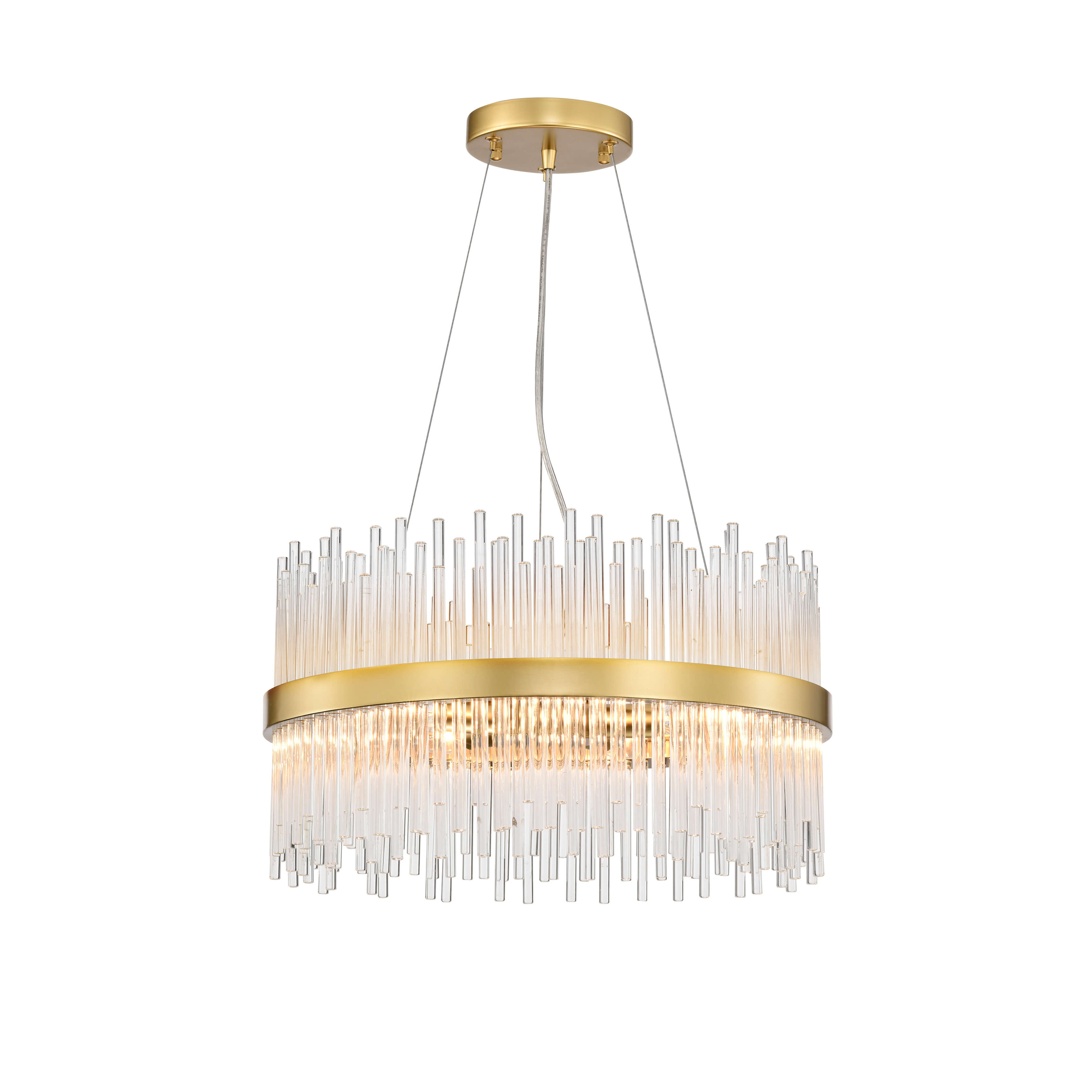 Willa Arlo Interiors Kaan 5 - Light Dimmable Cylinder Chandelier | Wayfair