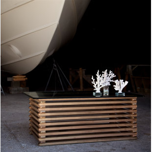 Go to store & view more images The Whiskey Plank Stacked Coffee Table by MacKenzie-Dow