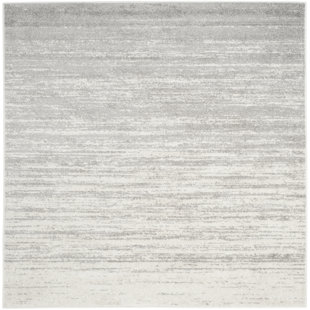 Modern Contemporary Square Area Rugs You Ll Love Wayfair Mcguire Ivory Silver Area Rug