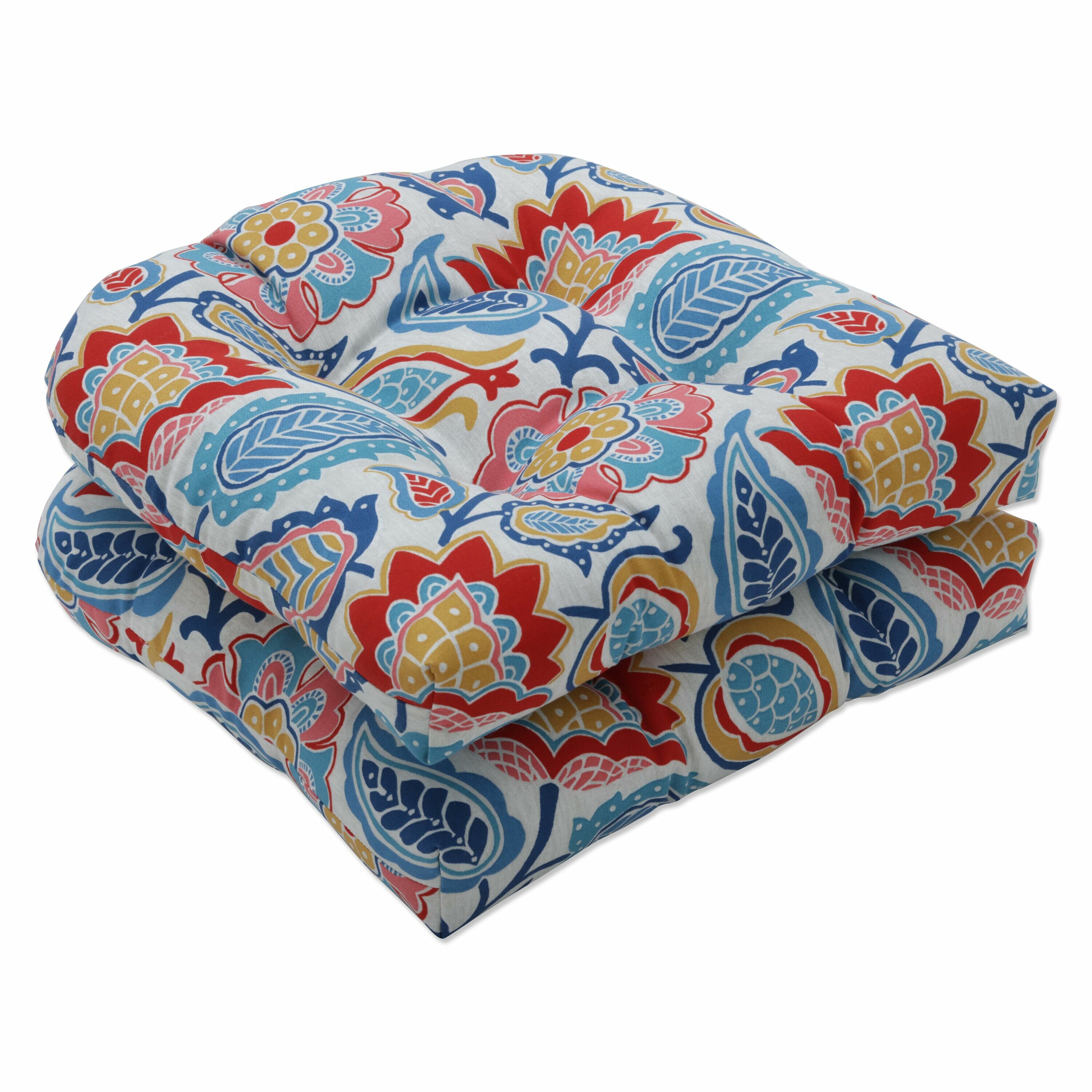 Luxury Morocco Terracotta Patchwork Chenille Seat Chair Pads 1 x Seat Cushion Cushions With Piped Edging And Zipped Covers