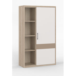 Drehtürenschrank Porto, 161 cm H x 96 cm B x 35..
