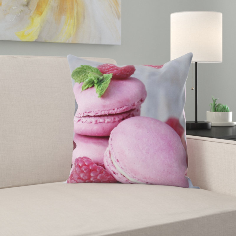 East Urban Home Macarons Throw Pillow Wayfair