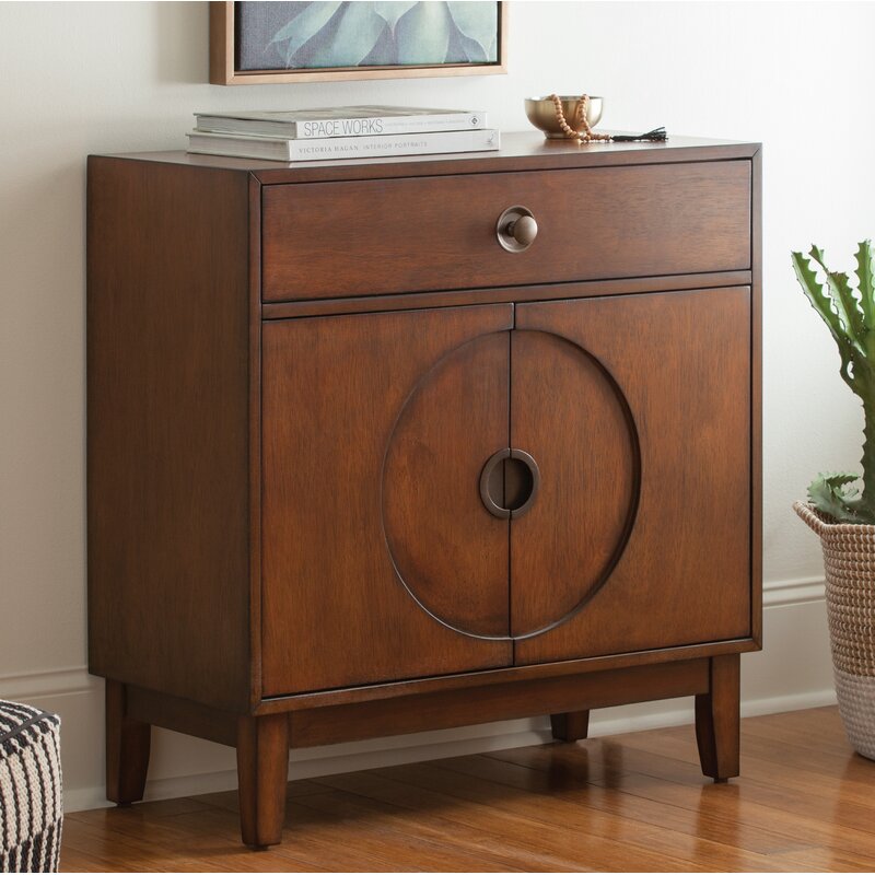 Sheron Mid-Century 2 Door Accent Cabinet & Reviews | AllModern