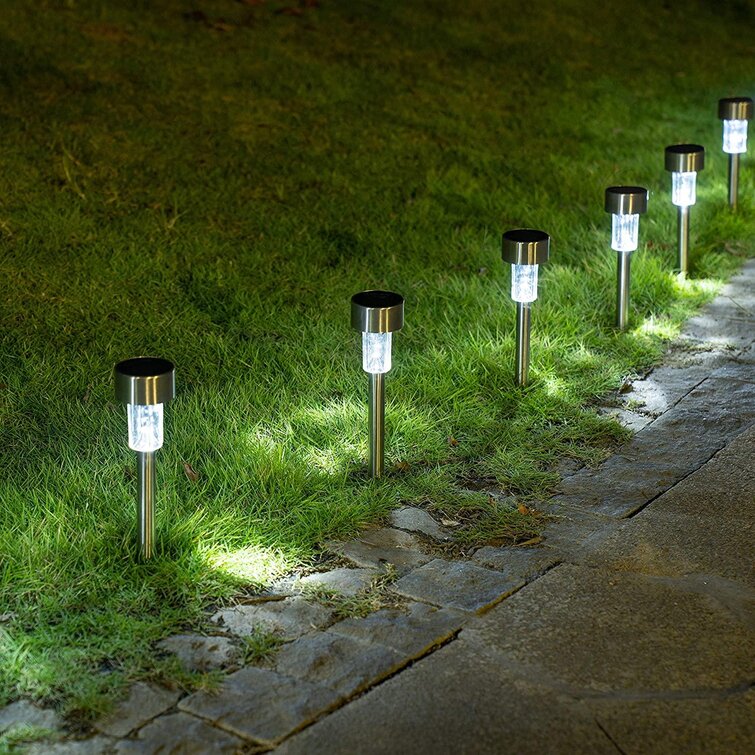 10PCS/Set Garden Solar Power Light Lawn Pathway Landscape LED Colorful Lamp 